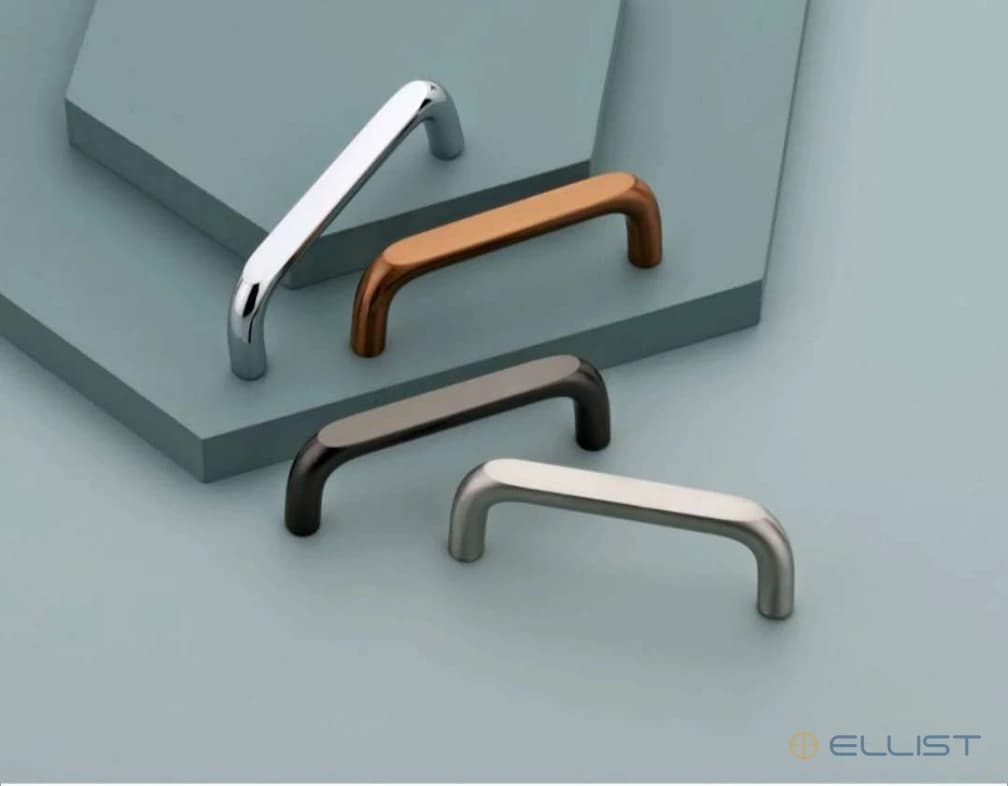 ELLIST cabinet handle model 38, BIG ROUND FLAT