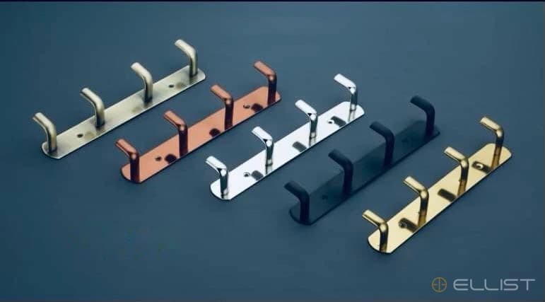 ELLIST Ovel khuti hook collection in multiple photographed finishes