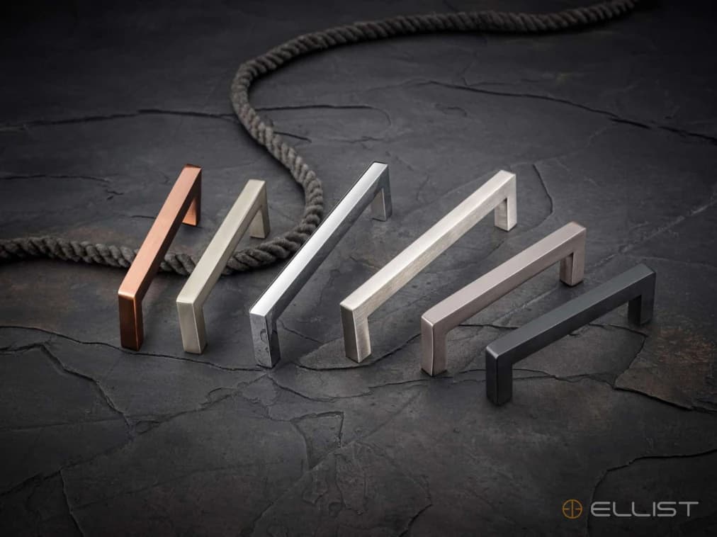 ELLIST cabinet handle model 11, SQUARE D 10X10